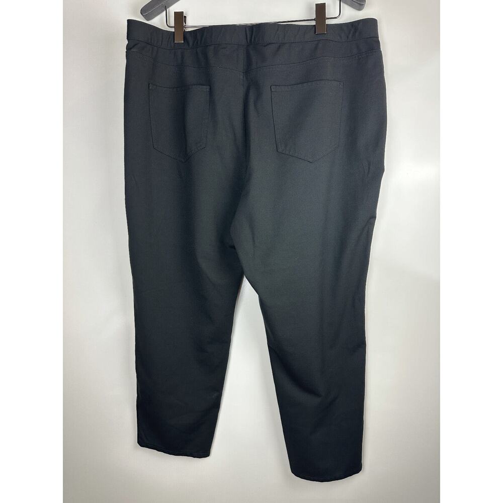 J. Jill Ponte Slim Leg Pull On Pants Stretch Elastic Waist Women's Plus Size 3X - Picture 9 of 9